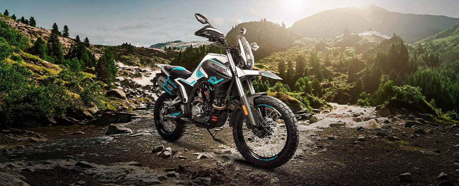 moto adventure DISCOVERY 300 banner central